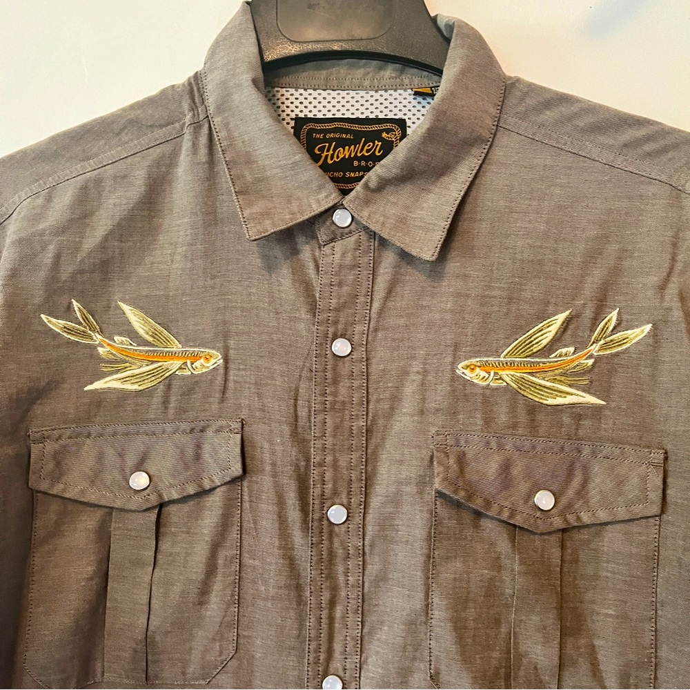 Howler Brothers Flying Fish Gaucho Shirt